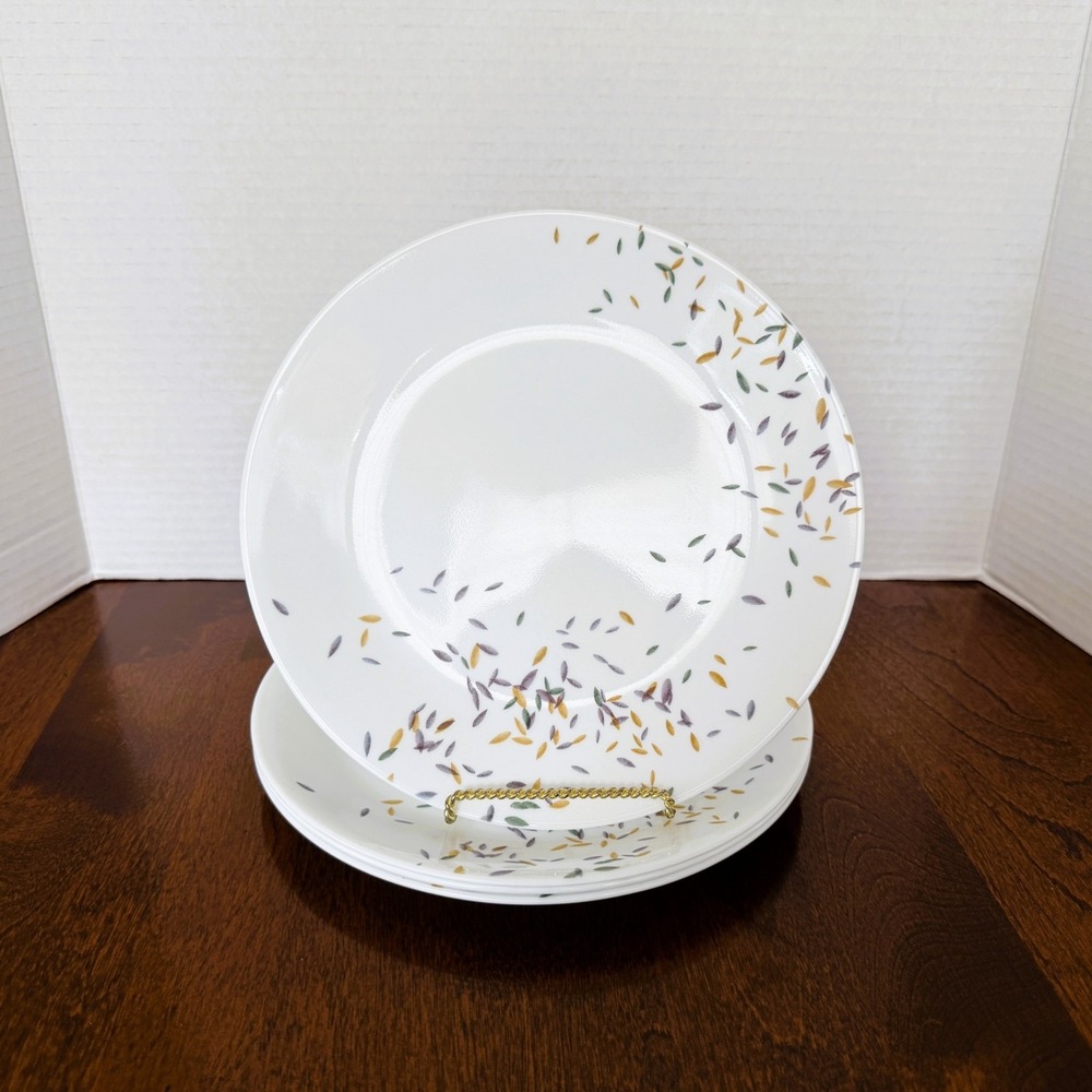 Corelle AUTUMN DANCE Salad Luncheon Plates 8.5" Set of 4